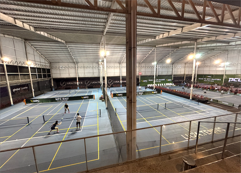Liga Tennis Court峇里島匹克球室內場地WPC